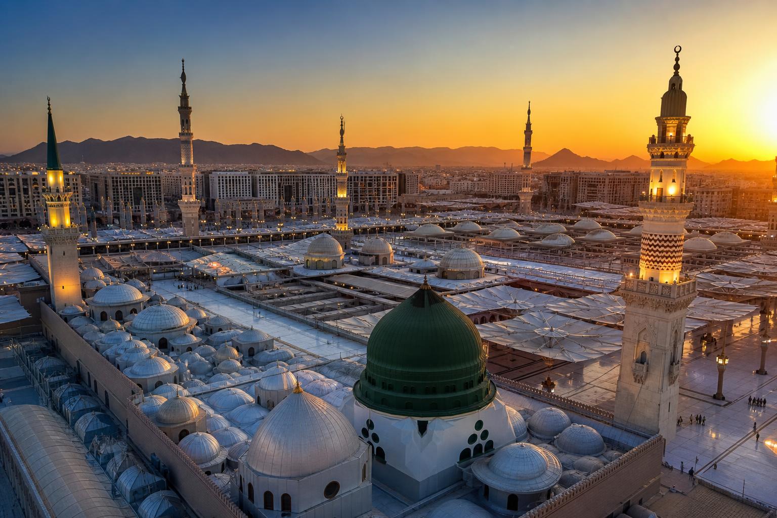 المسجد النبوي الشريف — المدينة المنورة